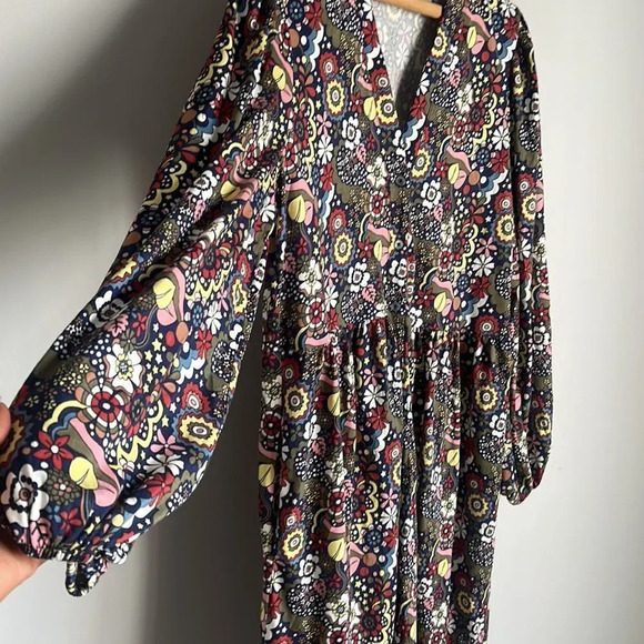 Boden Button-through Jersey Dress - Picture 7 of 11